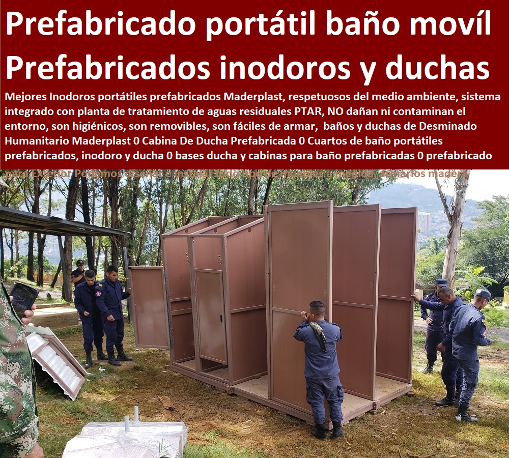 baños y duchas de Desminado Humanitario Maderplast 0 Cabina De Ducha Prefabricada 0 Cuartos de baño portátiles prefabricados, inodoro y ducha 0 bases ducha y cabinas para baño prefabricadas 0 prefabricado portátil de baño movíl baños y duchas de Desminado Humanitario Maderplast 0 Cabina De Ducha Prefabricada 0 Cuartos de baño portátiles prefabricados, inodoro y ducha 0 bases ducha y cabinas para baño prefabricadas 0 prefabricado portátil de baño movíl